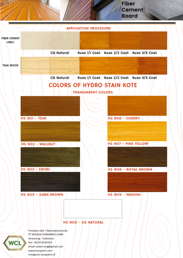 Kasa Paint Hydro Stainkote - Image 4